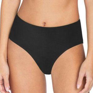 Robin Piccone - Ava High Waisted Bikini Bottoms - Black